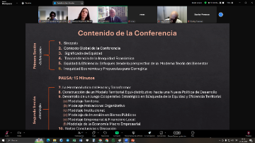 Charla MAGDEL abordó la equidad y eficiencia territorial como claves para transformar la política de desarrollo