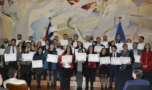 Ceremonia de Graduación de Magísteres de la Facultad de Gobierno