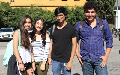 Semana de Bienvenida recibió a mechones y mechonas FAU 2017