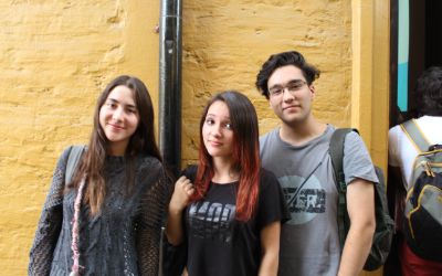 Tanto la Facultad como los Centros de Estudiantes recibieron a las nuevas generaciones.