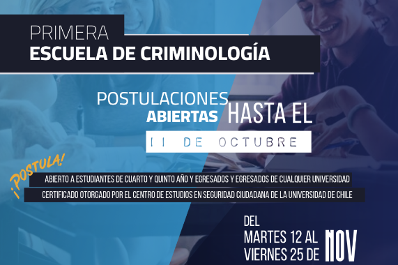 CESC realizará 1ra Escuela de Criminología para estudiantes de pregrado 