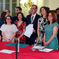 Profs Escudero y Heiss participaron en Comisión Técnica constitucional